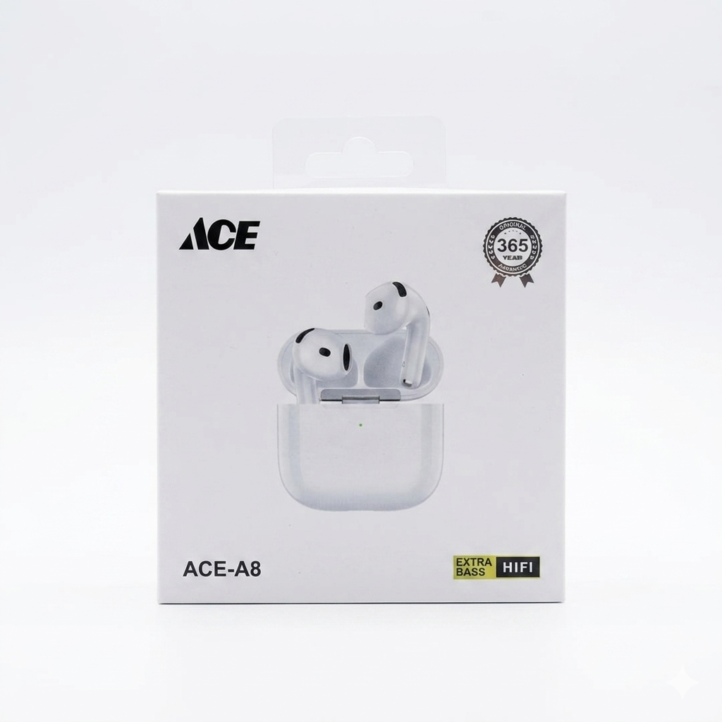 Écouteurs Sans Fil Bluetooth ACE-A8 Extra Bass HIFI