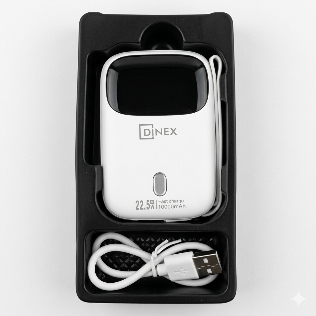 Power Bank DINEX X-06 10000mAh 22.5W Charge Rapide Type-C