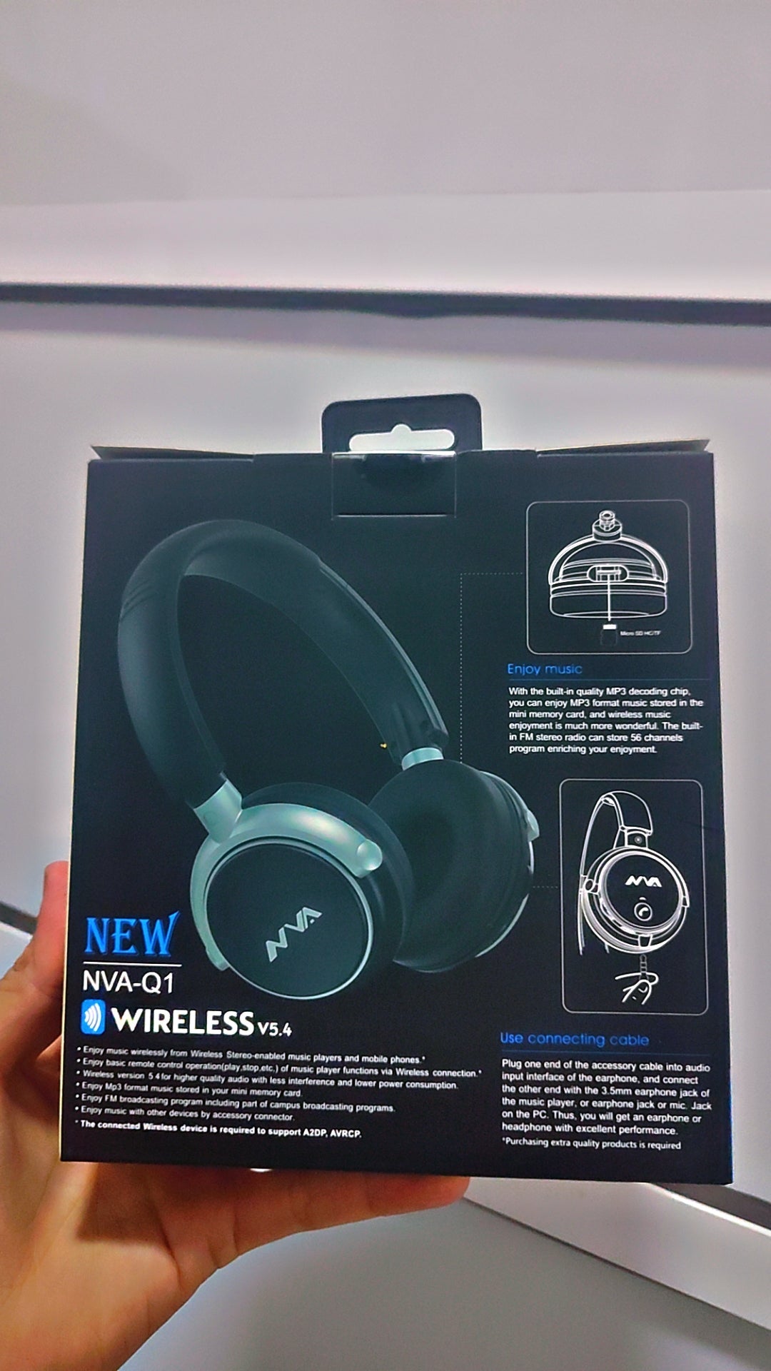 Casque Sans Fil NVA-Q1 Bluetooth 5.4 4 en 1